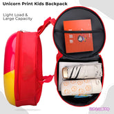 Kindergarten Cute Cartoon Kids School Bag for Boys and Girls (Red)